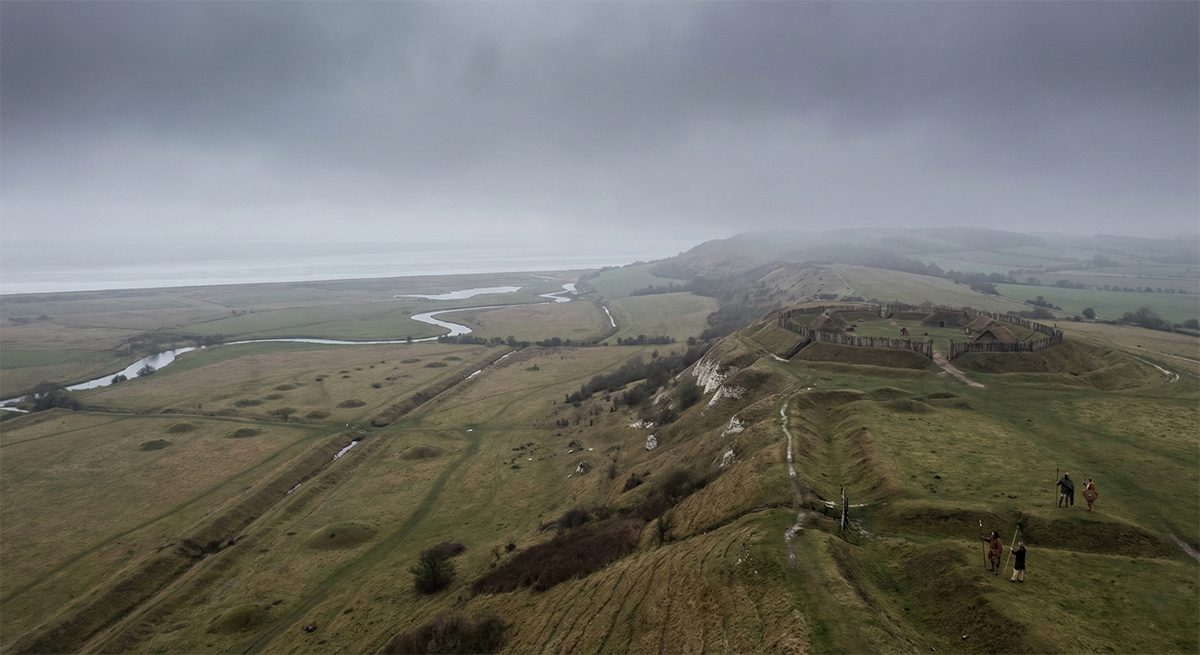 Troy in england gererated image